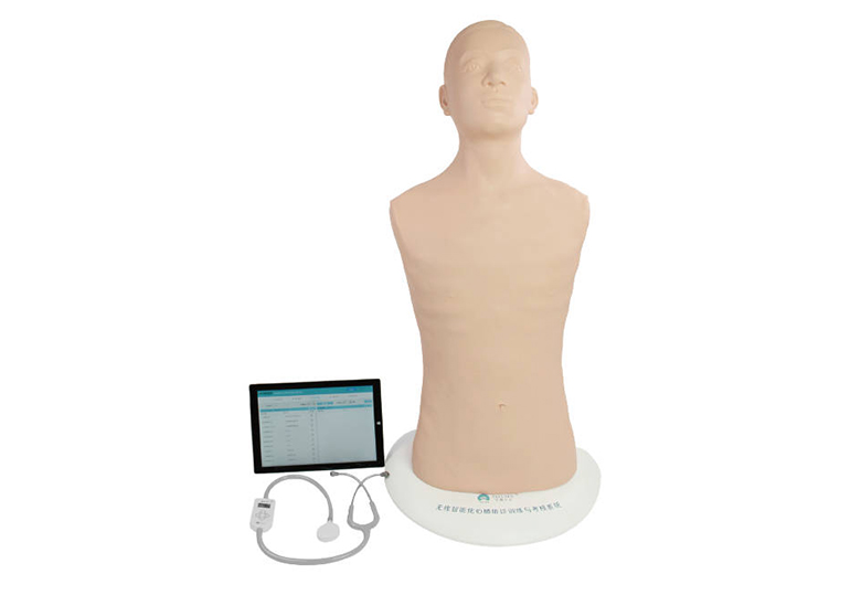 无线智能化心肺听诊训练与考核系统